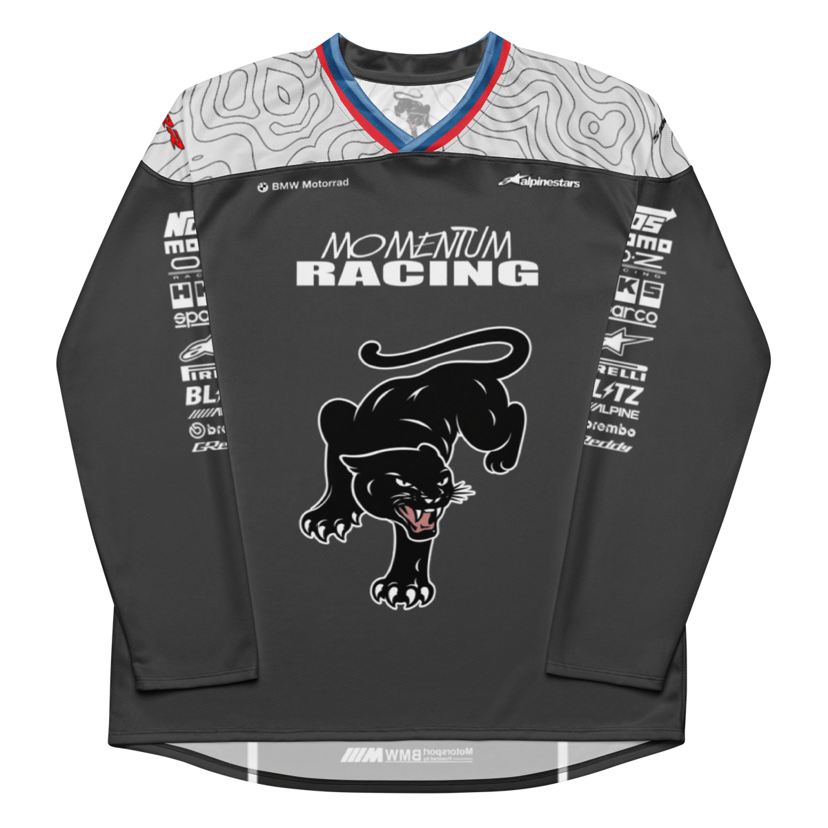 MOMENTUM Racing Black Jersey